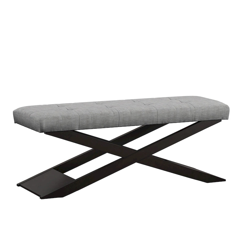 Bosworth 48 Wood X-Base Bench