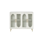 Wood Buffets Storage Cabinet with Adjustable Shelves